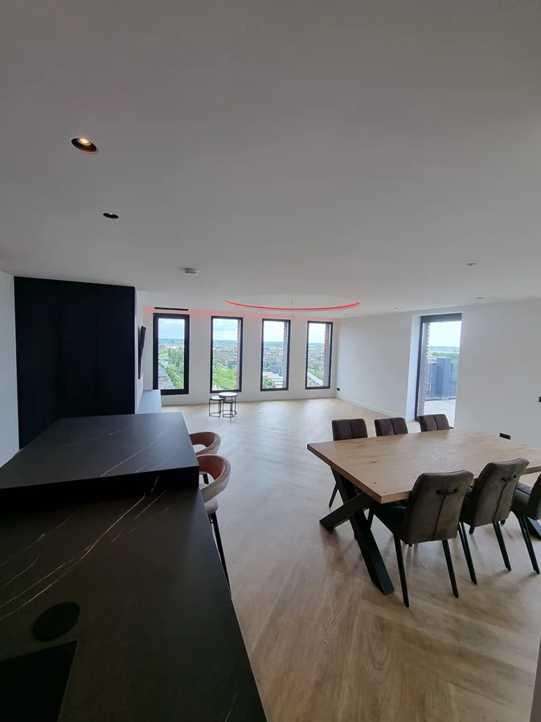 Latex Spuiten Uithoorn - Appartement 1 - latens spuiten - stucwerk