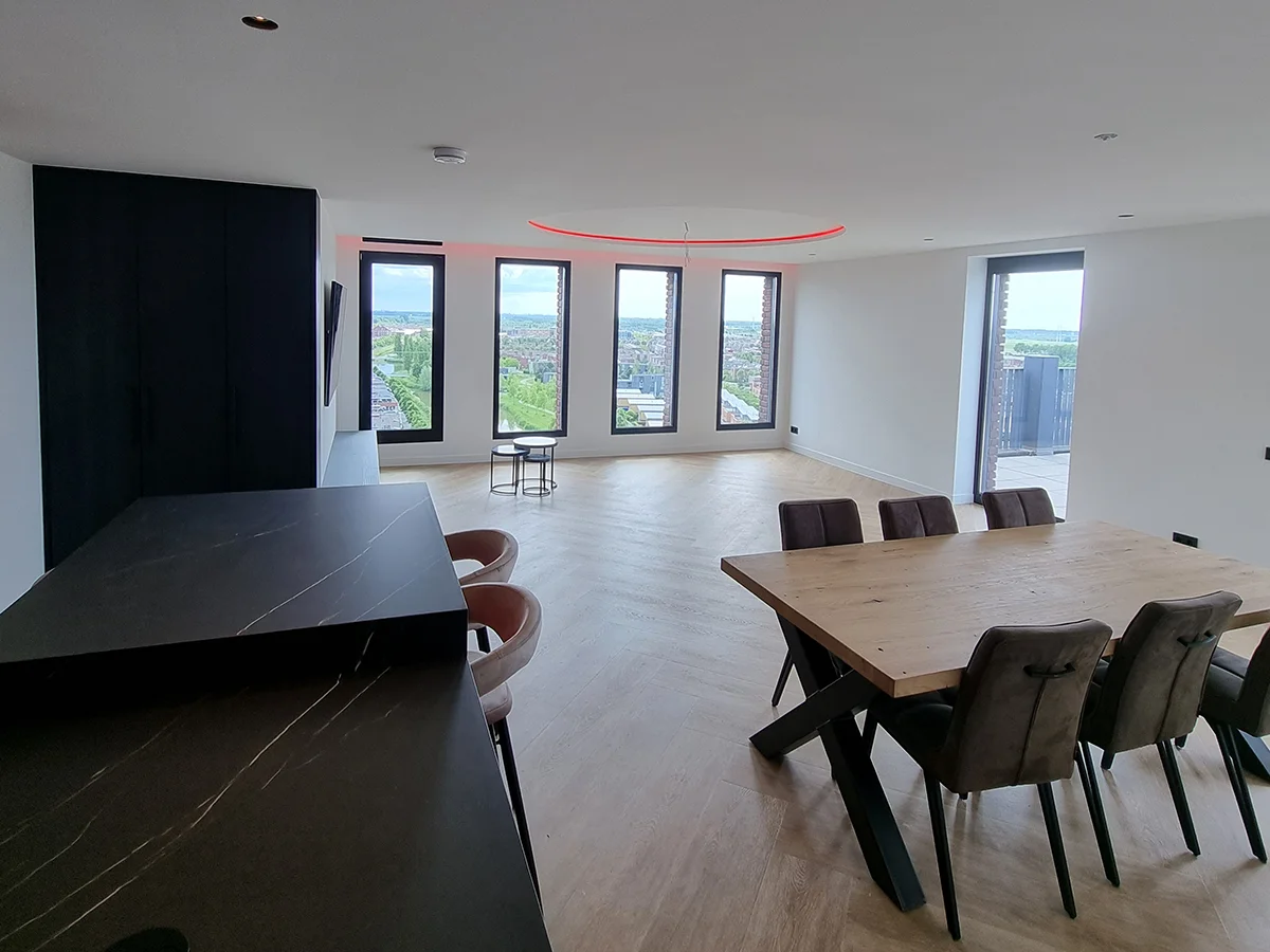 Latex Spuiten Uithoorn - Appartement 1 - latens spuiten - stucwerk - header - Projecten